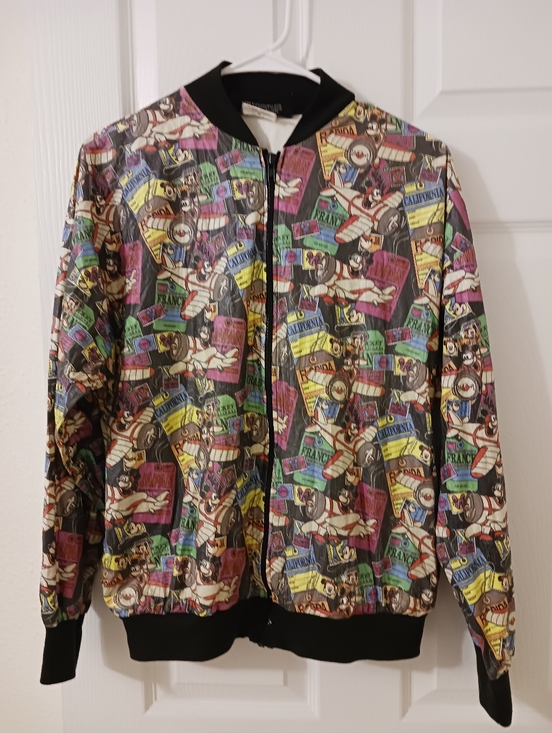 Disney Originals Jackets & Blazers - Disney Originals Vtg- Y2k Tyvek World Mickey Jacket USA Size MED